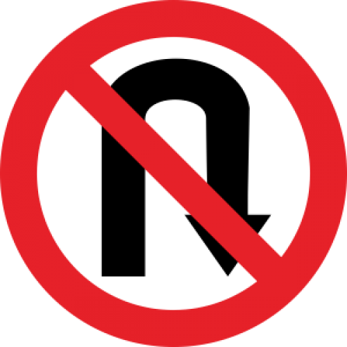 Rambu-Dilarang-Putar-U-Turn
