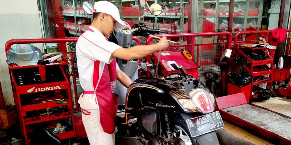 Berapa Tekanan Ban Motor Matic yang Pas?