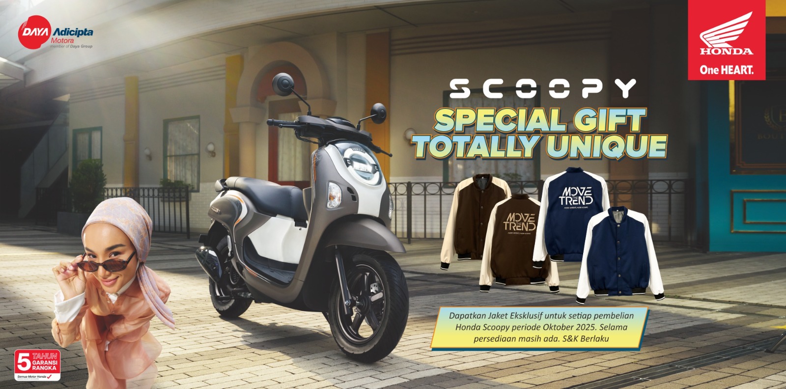 SCOOPY TU Oktober Daya Auto Side Baner